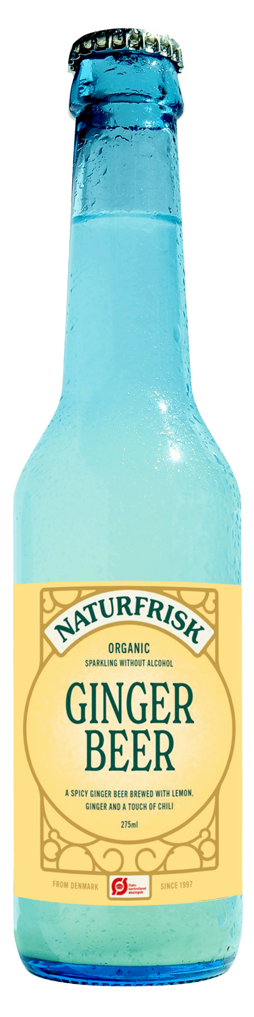 62095 Naturfrisk ginger beer biologisch 20 x 275 ml