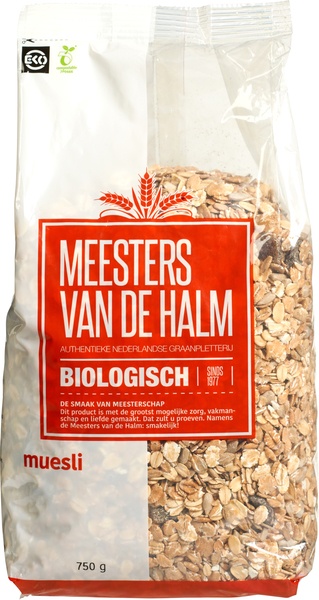 62666 Muesli biologisch 6x750 gr