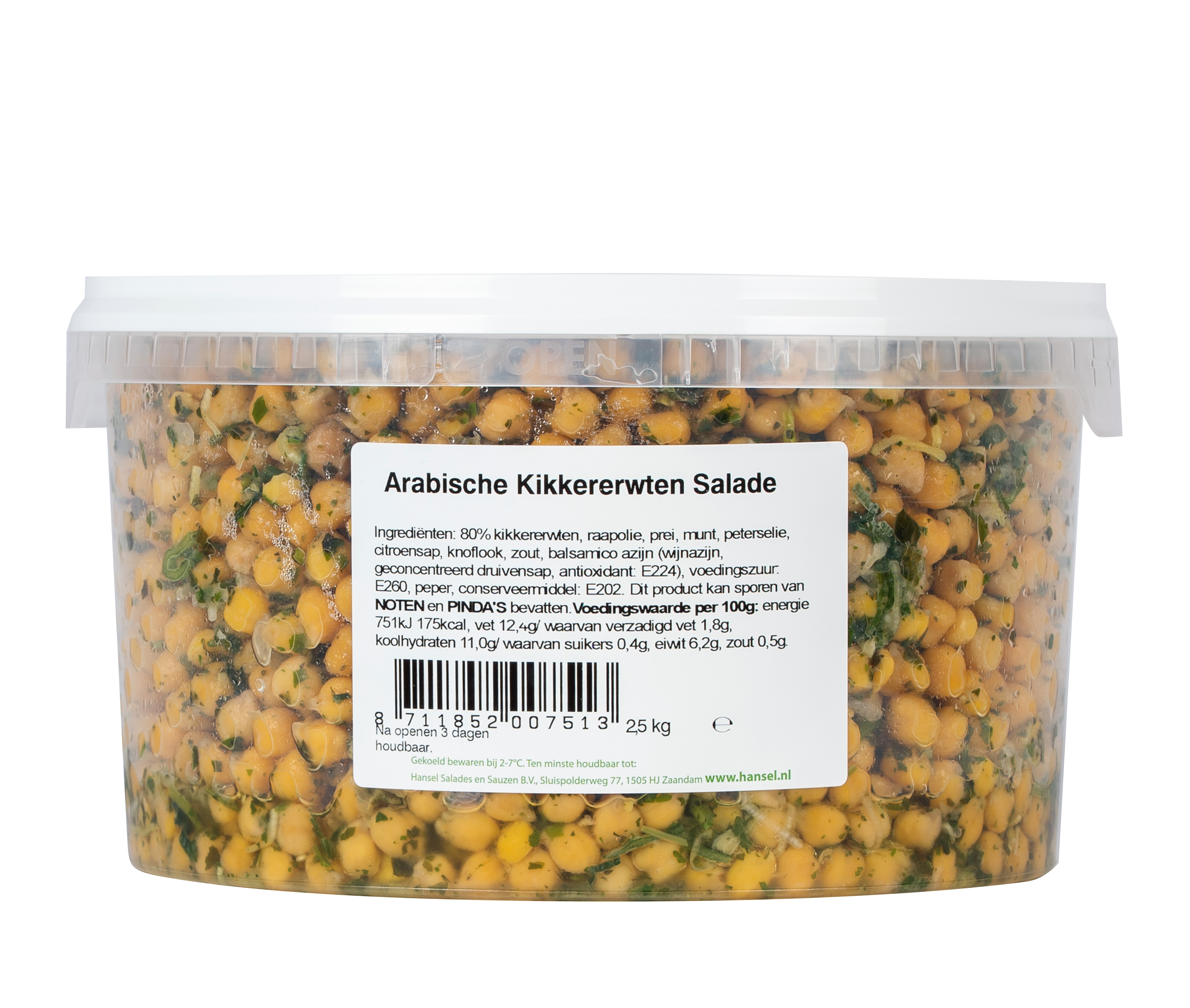 64265 Arabische kikkererwten salade 1x2,50 kg