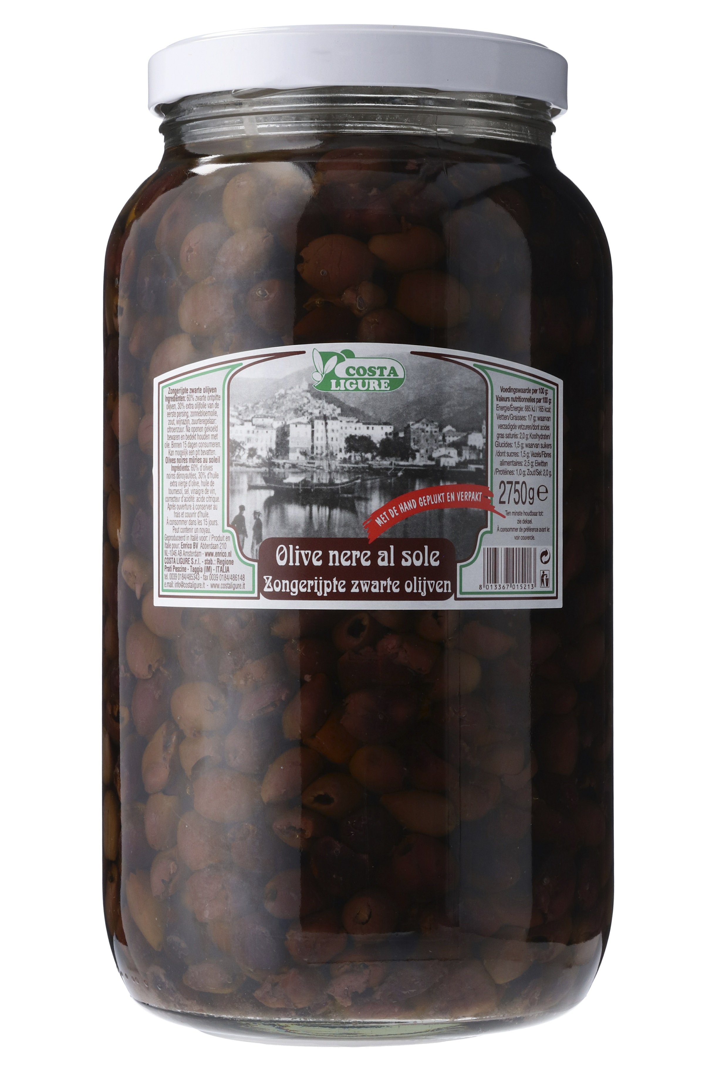 66754 Olive nere al sole  1x2,75 kg