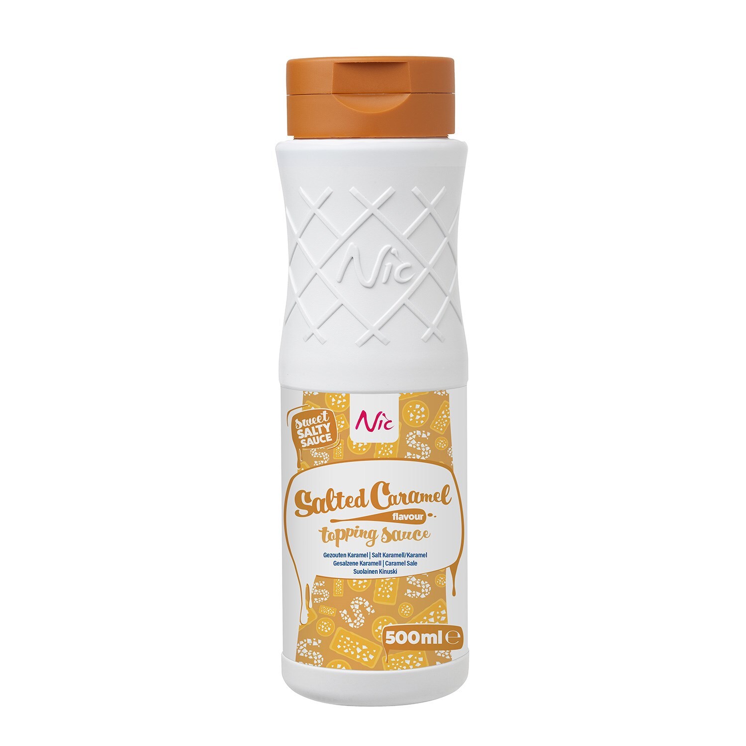 66843 Topping gezouten caramel 1x500 ml