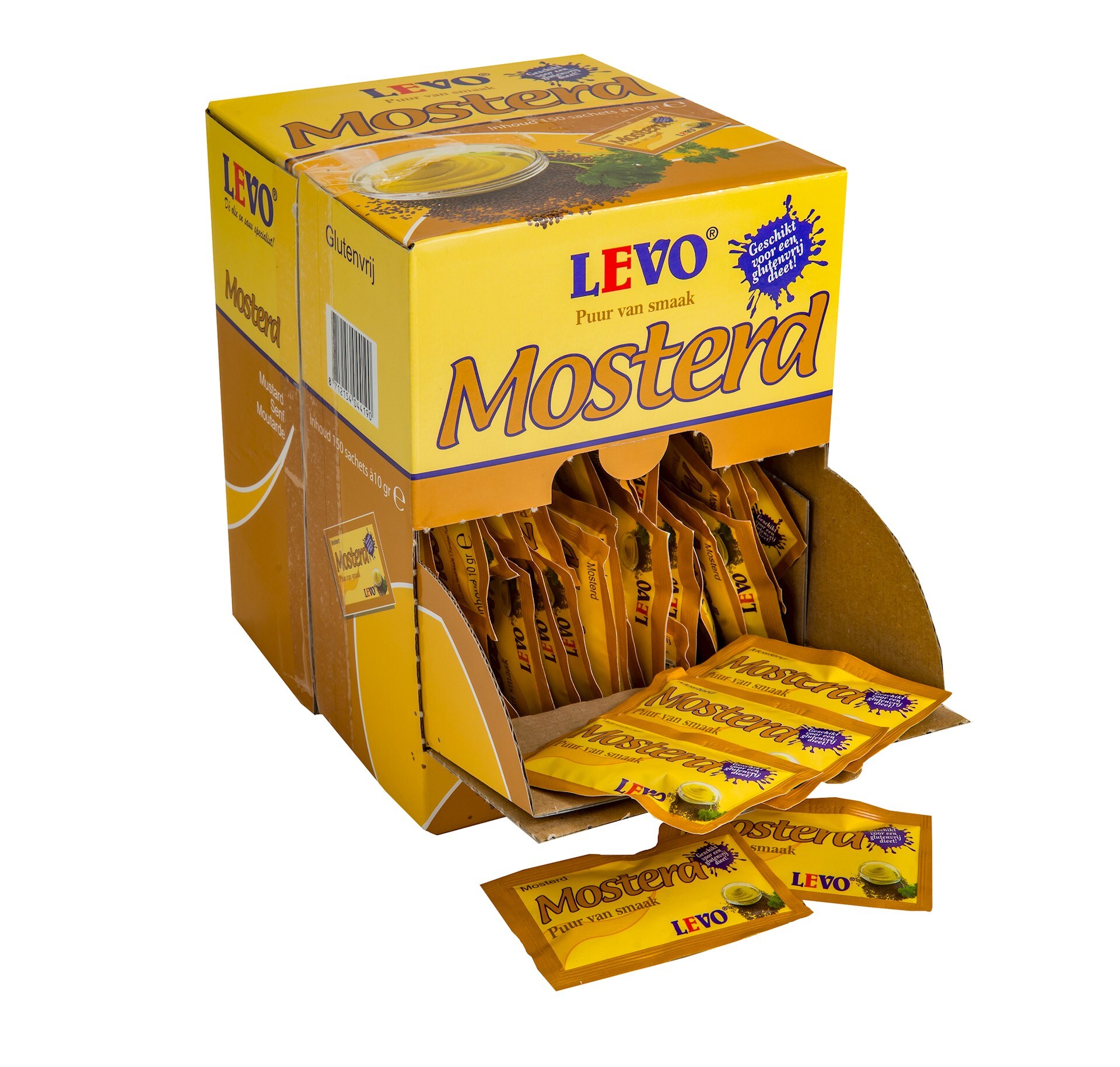 67161 Mosterd sachets 150x10gr