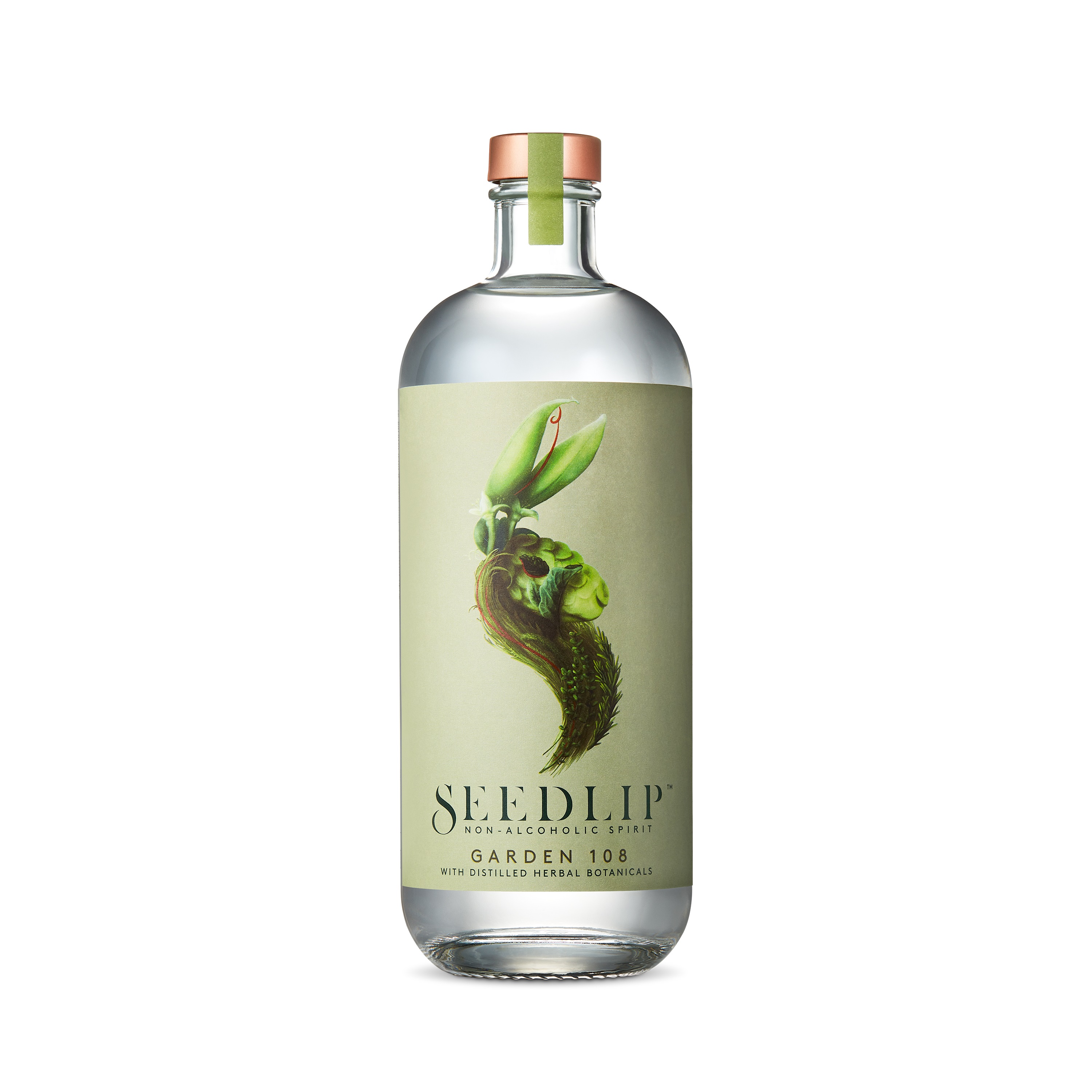 72591 Seedlip Garden 108 non alcohlic fles 0,70 liter