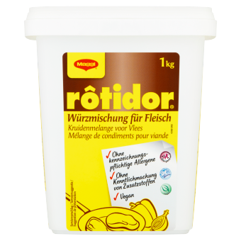 74076 Rotidor voor vlees strooibus 1x1000 gr