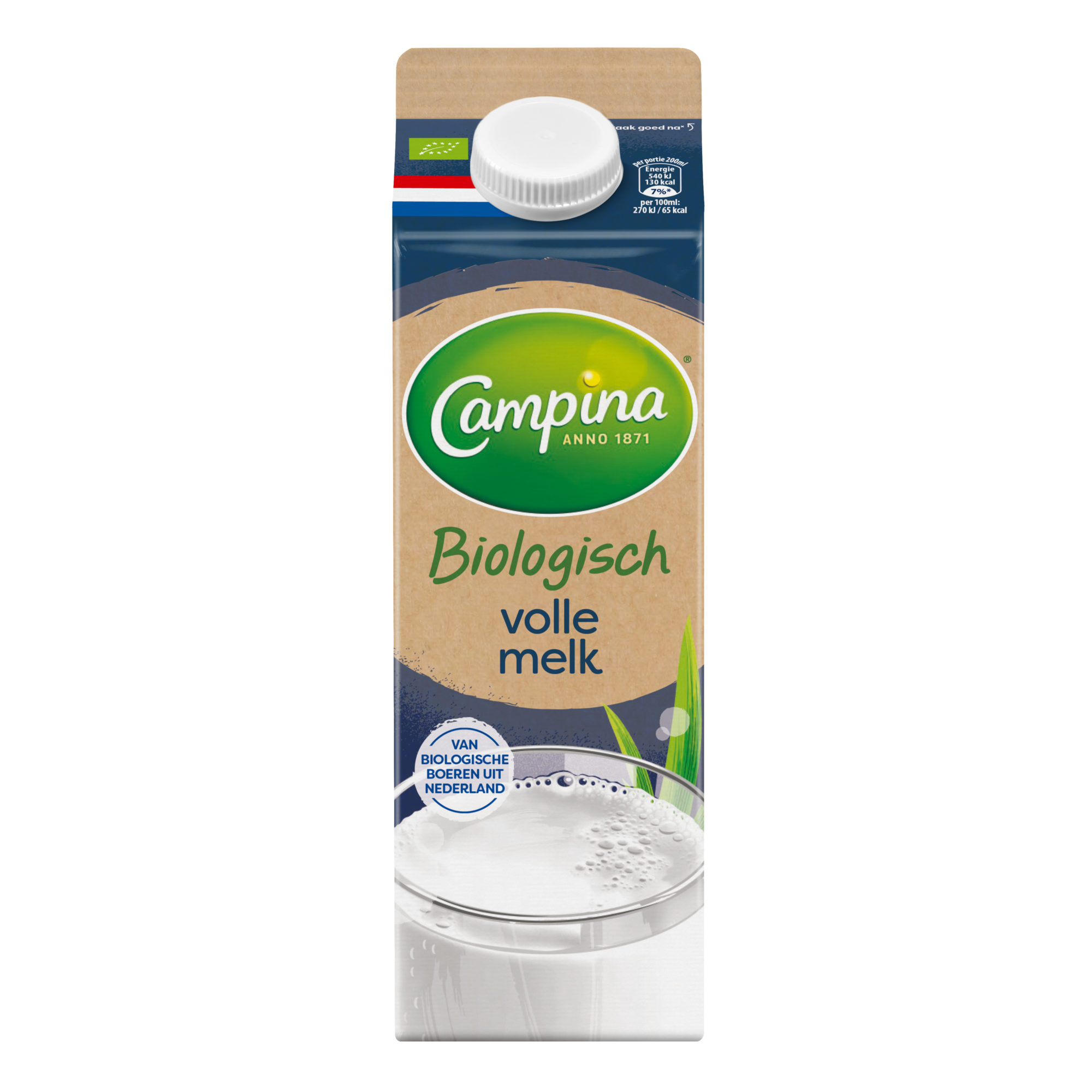 79432 Biologische boerenland volle melk pakken 6x1 liter